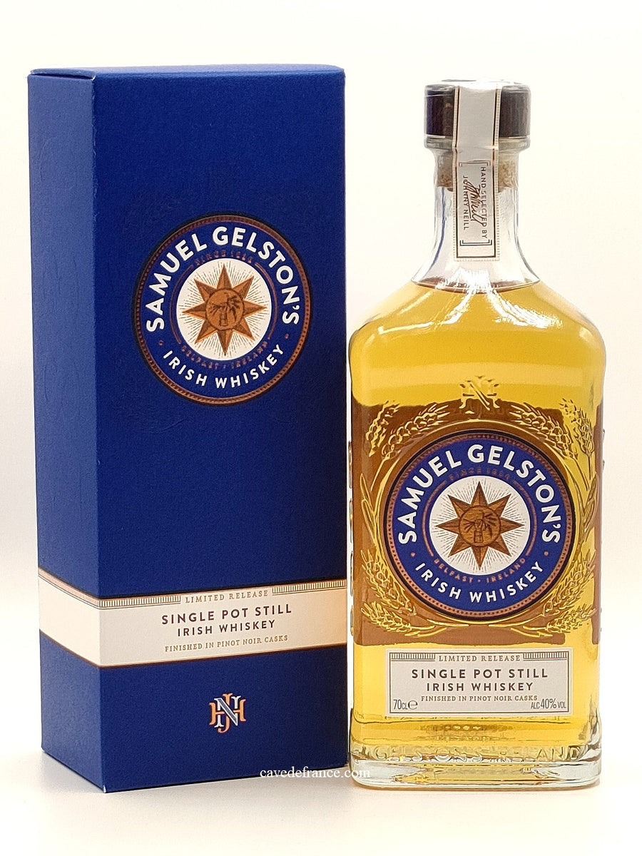 Samuel Gelston's Irish Whiskey 70cl – Cave de France