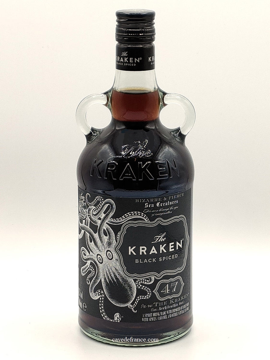 THE KRAKEN - Black Spiced Rum 47, rhum épicé 1L 47° - Caraïbes