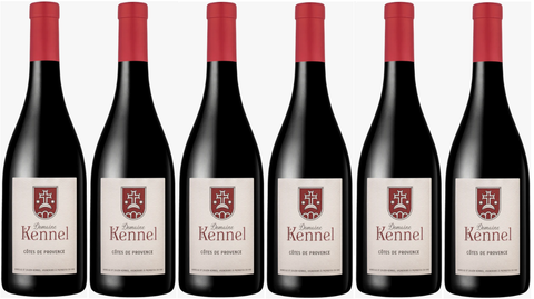 Côtes de Provence rouge - Domaine Kennel X 6