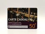 Carte cadeau 50€