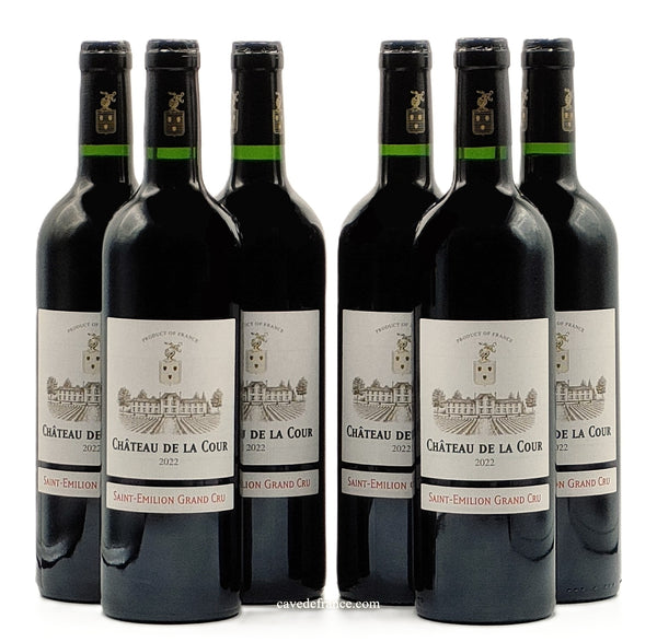 photo du vin Saint-Émilion Grand Cru Château de la Cour x 6