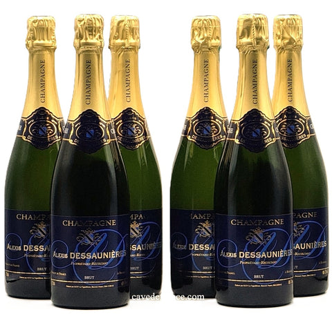 Champagne Alexis Dessaunières X 6