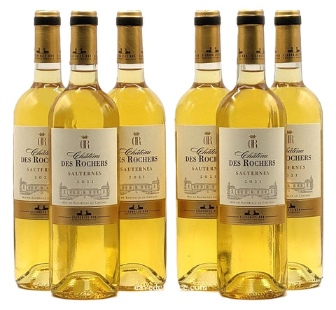 Sauternes Château des Rochers 2021 X 6