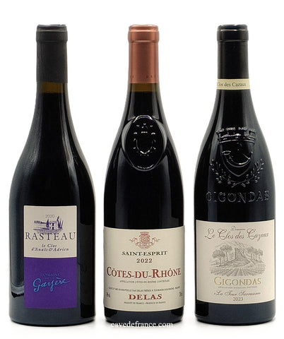 TRIO Rhône - Rasteau Côtes-du-Rhône Gigondas