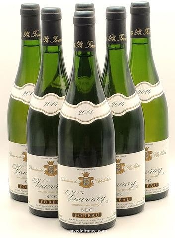 Vouvray sec Philippe Foreau 2014 X 6
